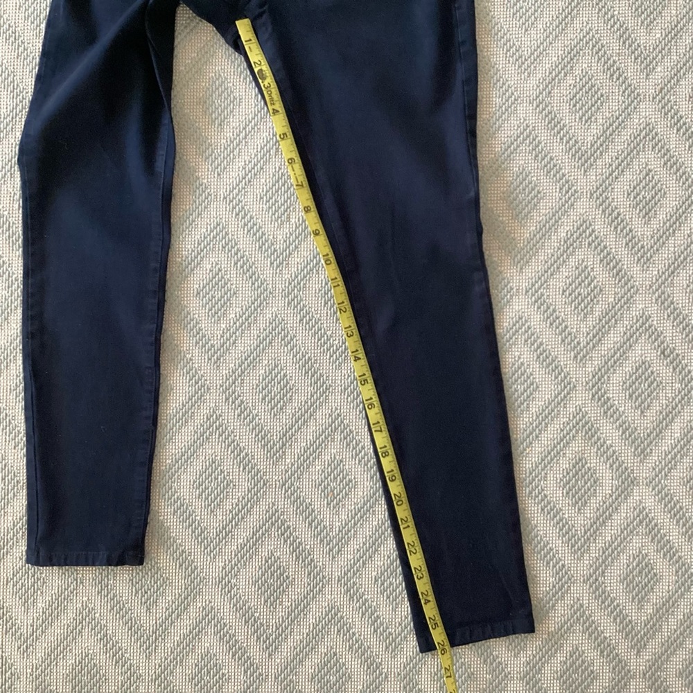 Banana Republic Navy Sloan Pants Size 0 - Picture 9 of 11